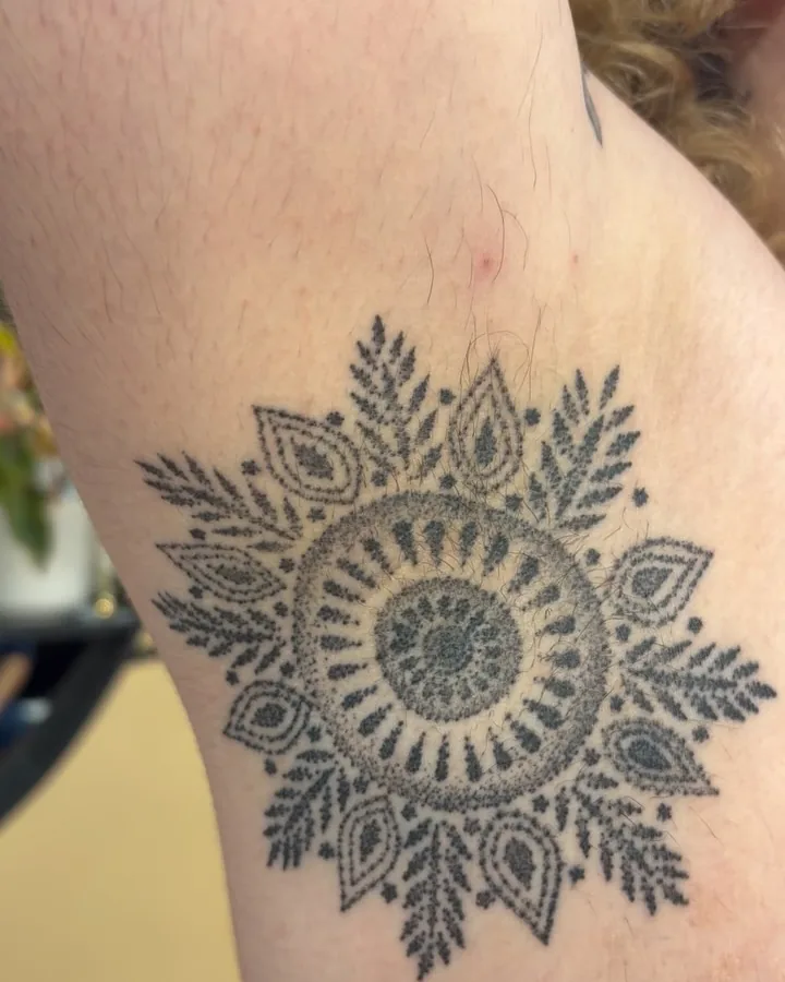 Mandala tattoo by Lil Angel