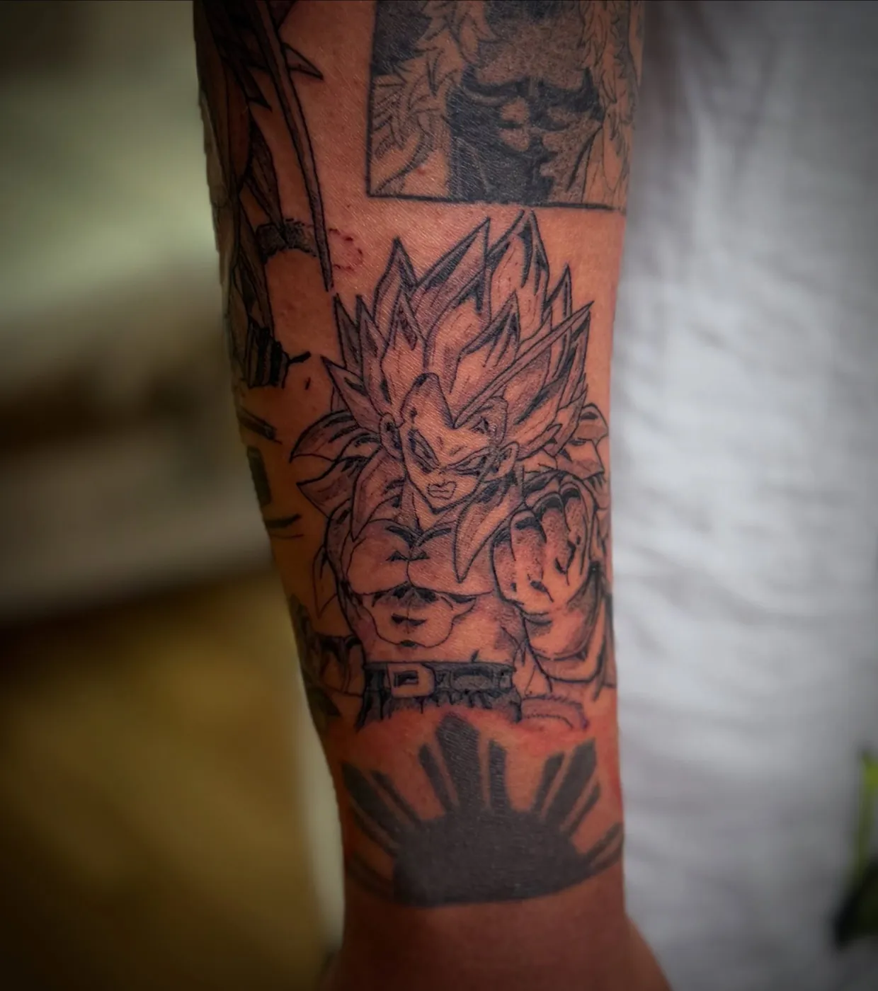 Goku tattoo by LoLo