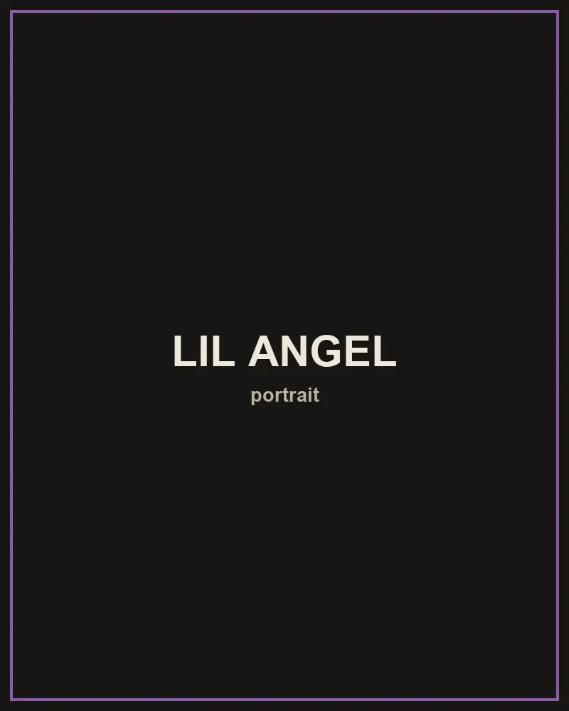 Placeholder for a portrait of Lil Angel