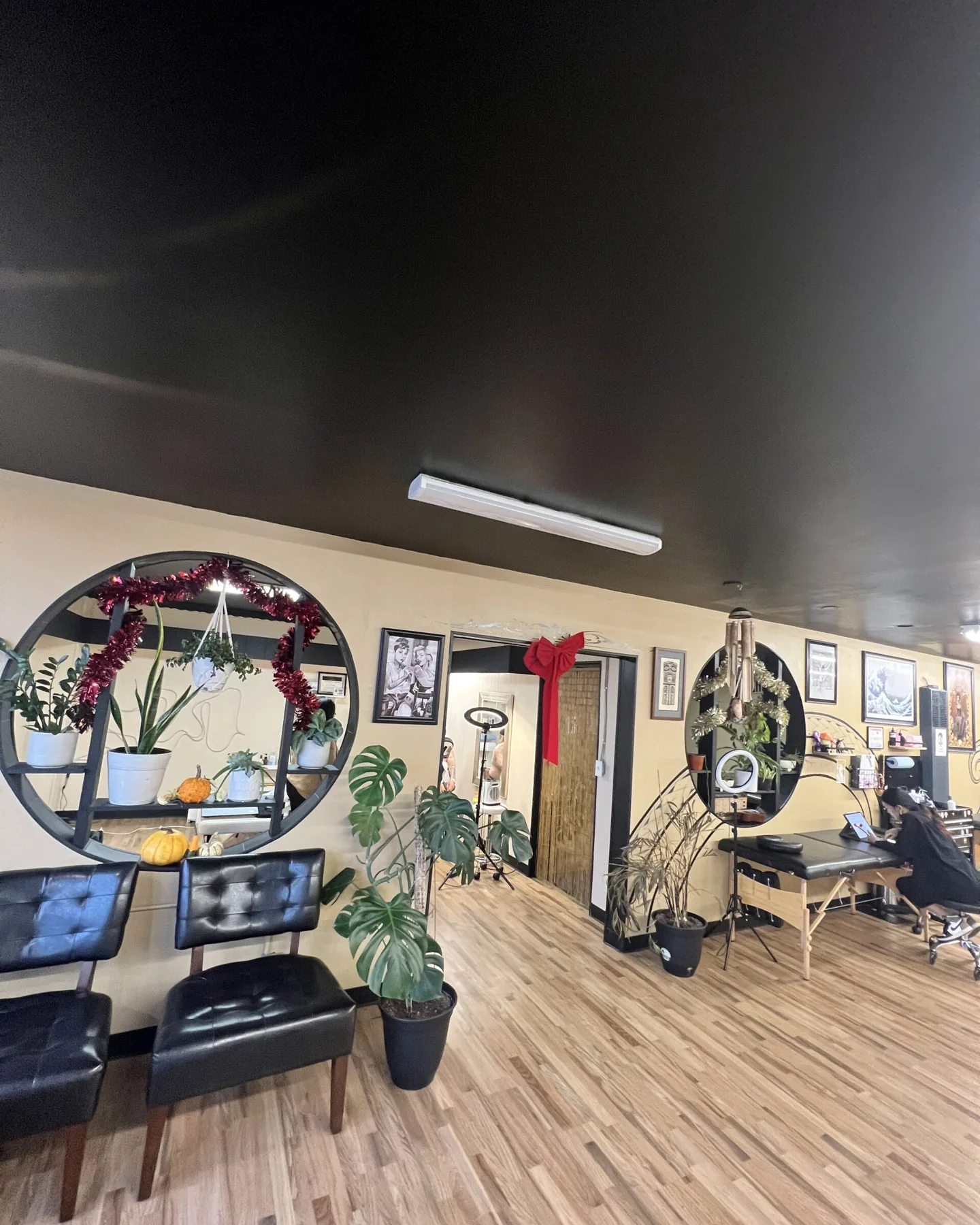 The front lounge and waiting area